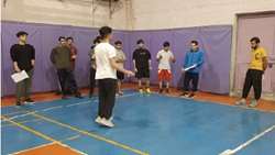 برگزاری مسابقات درون دانشکده ای طناب زنی