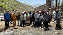 برگزاری برنامه کوهپیمایی دانشجویان دختر دانشگاه علوم پزشکی ایران